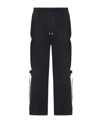 Amiri Bones Oversized Sweatpants In Black