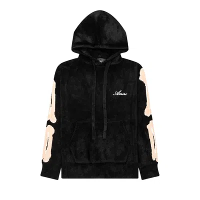 Pre-owned Amiri Bones Sleeves Hoodie 'black' | Men's Size M