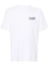 Amiri Cotton Stacked Bones T-shirt In White