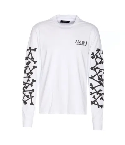 AMIRI BONES STACKED LONG SLEEVES TOP