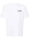 Amiri Cotton Stacked Bones T-shirt In White