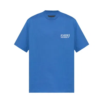 Pre-owned Amiri Bones Stacked Tee 'blue' | Men's Size Xl