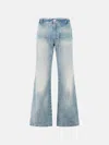 Amiri 'boot Cut' Light Blue Denim Jeans In Blue