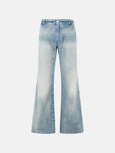 Amiri Kids' 'boot Cut' Light Blue Denim Jeans