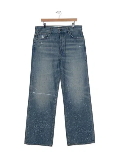Pre-owned Amiri Bootcut Jeans In Blue