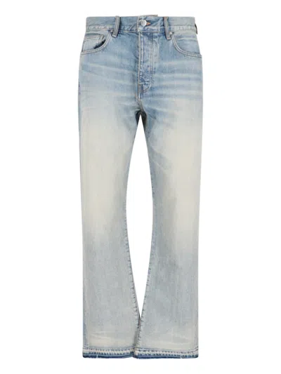 Amiri Bootcut Jeans In Light Blue