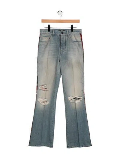 Pre-owned Amiri Bootcut Jeans W/ Tags In Blue