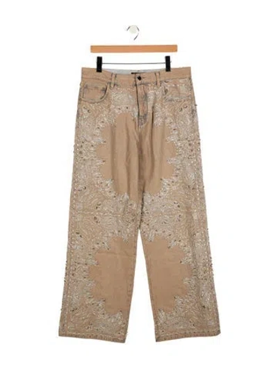 Pre-owned Amiri Bootcut Jeans W/ Tags In Neutral