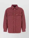 Amiri Red Embroidered Boucle Jacket