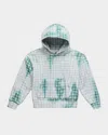 Amiri Boy's 4m Embossed Hoodie In Multi