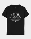 Amiri Short-sleeved T-shirt In Black