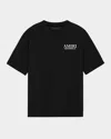 Amiri Boy's Stacked Bones Graphic T-shirt In Black