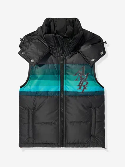 AMIRI BOYS LOGO STAGGERED GILET