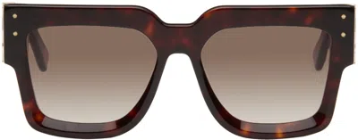 Amiri Brown Jumbo Ma Sunglasses