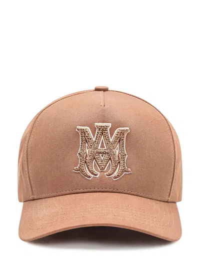 Amiri Brown Logo Baseball Cap