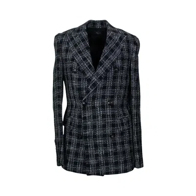 Pre-owned Amiri Buckle Double Breasted Blazer 'multicolor' | Multi-color | Men's Size 44