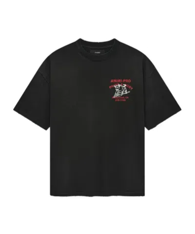 Amiri Bull Oversized Tee In Black