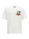 Amiri Paradise Graphic Print Crewneck T-shirt In White