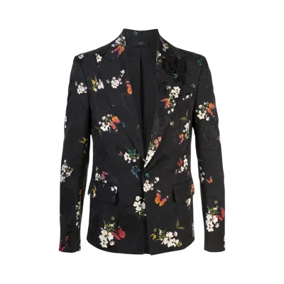 Pre-owned Amiri Butterfly Jacquard Blazer 'black' | Men's Size 48