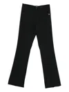 Amiri Button-fly Bootcut Trousers In Black
