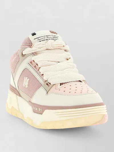 Amiri Calfskin Leather Low-top Sneakers In Multi