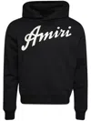 Amiri California Logo-embroidered Cotton-jersey Hoodie In Black