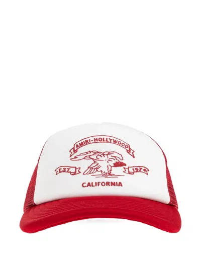 AMIRI CALIFORNIA GRAPHIC TRUCKER BASEBALL CAP