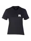 Amiri Logo Short-sleeved T-shirt In Black
