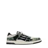 Amiri Low Top Camouflage Pattern Rubber Sole Sneakers In Multi