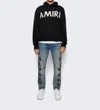 Amiri Camouflage Bones Jean In Stonewashed In Blue