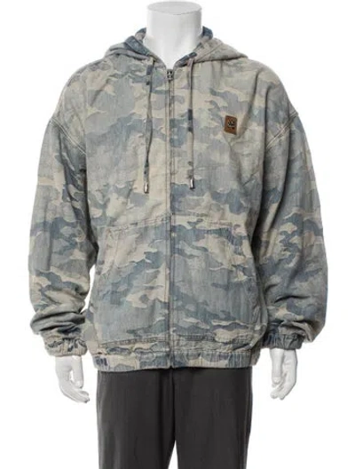 Pre-owned Amiri Camouflage Print Jacket W/ Tags In Multicolor