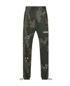 Amiri Camouflage-print Track Pants In Black