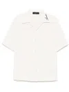 Amiri Camp Shirt In White