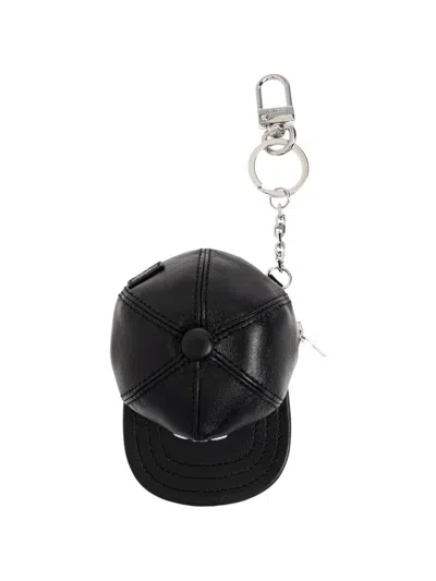 Amiri Cap-pendant Keyring In Black