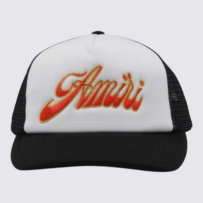 AMIRI AMIRI BLACK AND WHITE BASEBALL CAP