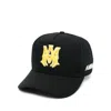 Amiri Ma Outline Logo Cotton Baseball Cap