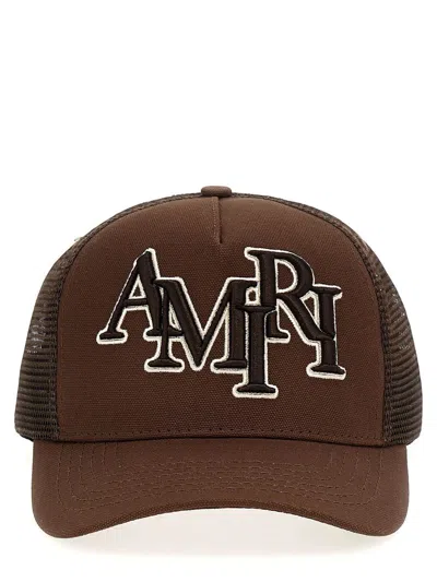 Amiri Caps & Hats In Brown