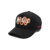 Amiri Mens Black Snake Embroidered Cotton Baseball Cap In Multicolor