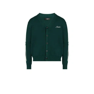 Amiri Cardigan Bones In Green