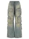 Amiri Cargo Jeans In Blue
