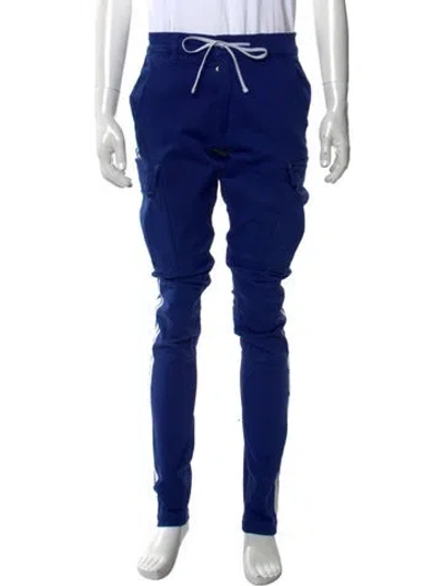 Pre-owned Amiri Cargo Pants In Blue