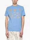 Amiri Carolina Ouija Board T-shirt In Sky Blue In Blue