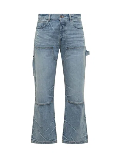 Amiri Carpenter Straight-leg Jeans In Prfctindig