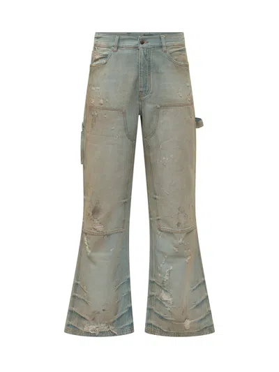 Amiri Carpenter Jeans In Perfect Antique Indigo