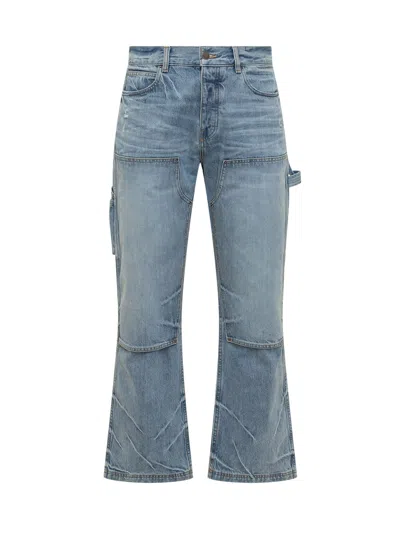 Amiri Carpenter Straight-leg Jeans In Prfctindig