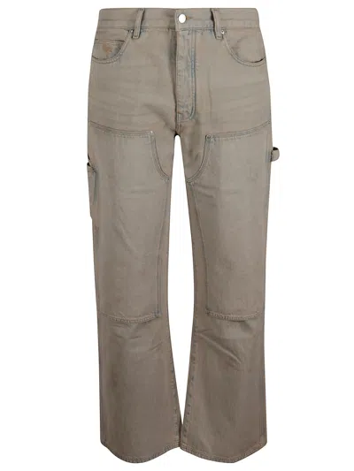 Amiri Carpenter Jeans In Brown