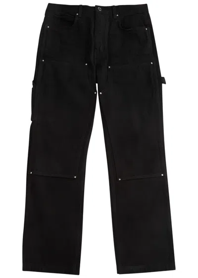 Amiri Carpenter Straight-leg Jeans In Black