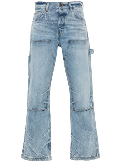Amiri Carpenter Straight-leg Jeans In Prfctindig