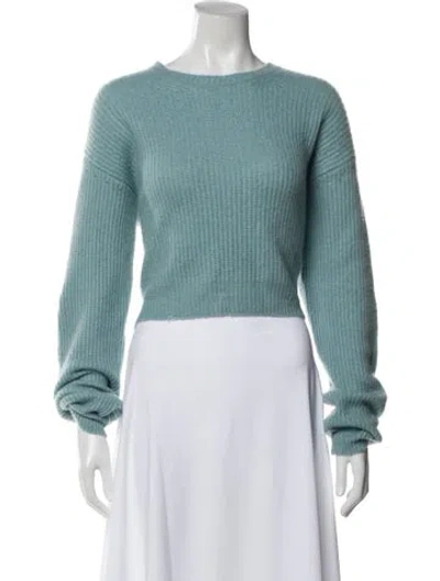 Pre-owned Amiri Cashmere Bateau Neckline Sweater W/ Tags In Blue