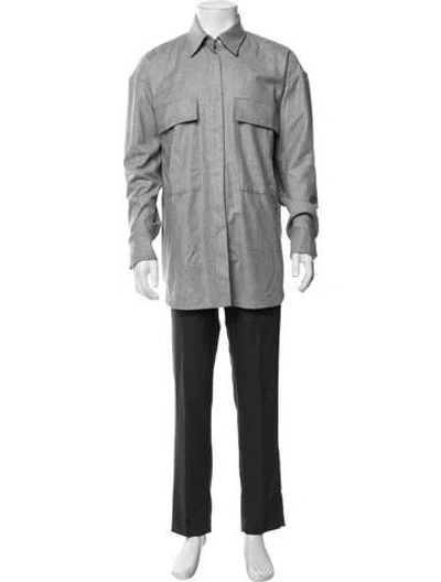 Pre-owned Amiri Cashmere Jacket W/ Tags In Grey